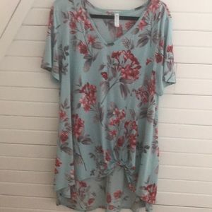 Paisley Grace Knotted Shirt